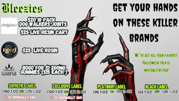 Bleezies 🩸 GET YOUR HANDS ON THESE KILLER BRANDS 🕷️