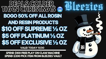Bleezies All Rosin and Resin Products BOGO 50% OFF