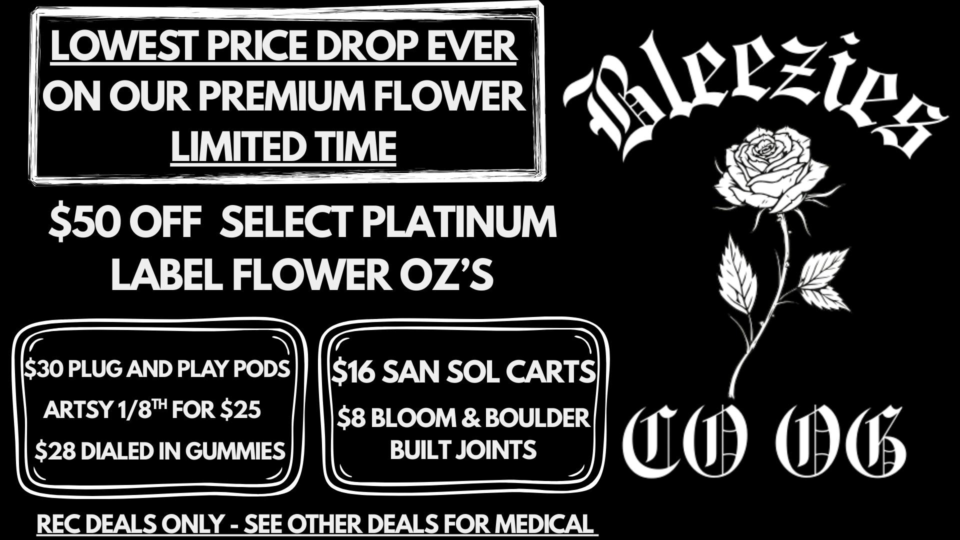 Bleezies Rec Deals - Most Luxury OZ on Sale!