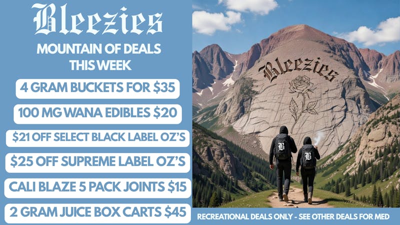 Bleezies Bleezies Recreational Deals This Week