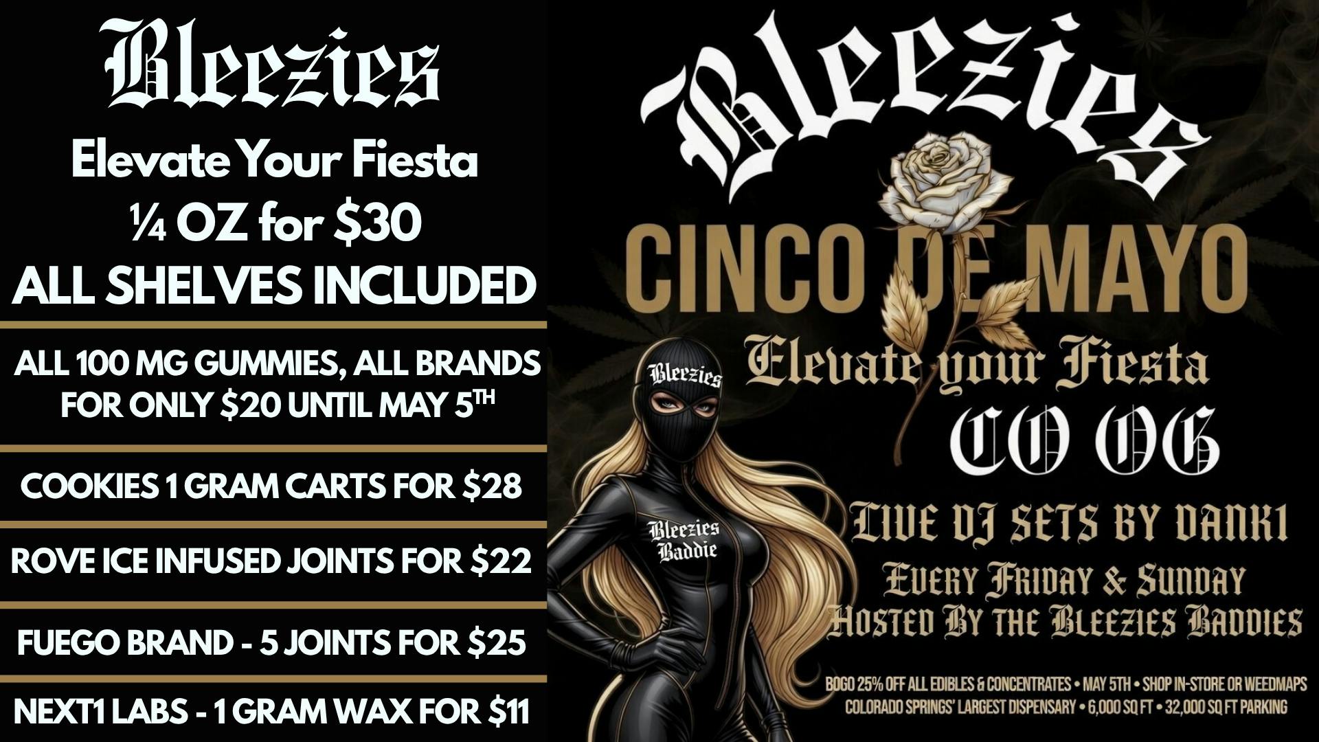 Bleezies Bleezies Cinco De Mayo Specials