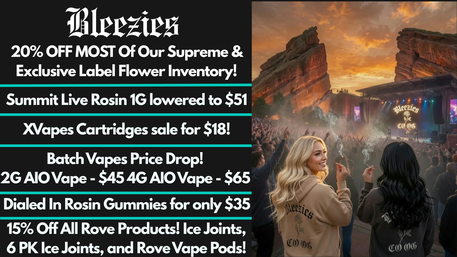 Bleezies Bleezies Deals Are Hot! 20% OFF Flower