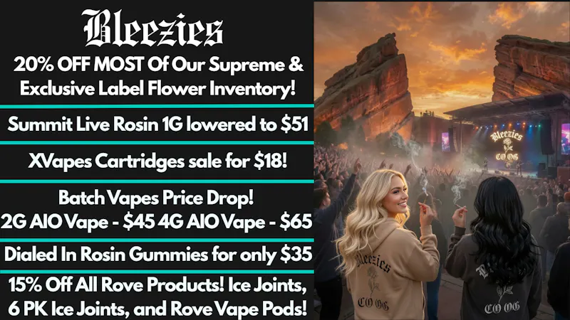 Bleezies Bleezies Deals Are Hot! 20% OFF Flower