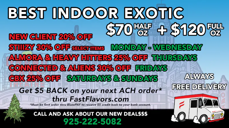 Fast Flavors Indoor Exotic, 30% OFF & more!!