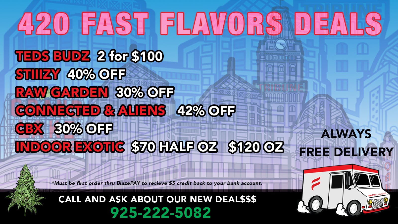 Fast Flavors 420 FAST FLAVORS DEALS