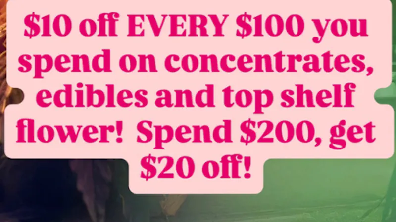 Ganja By Sarah $10 OFF EVERY $100 Dollars Spent!