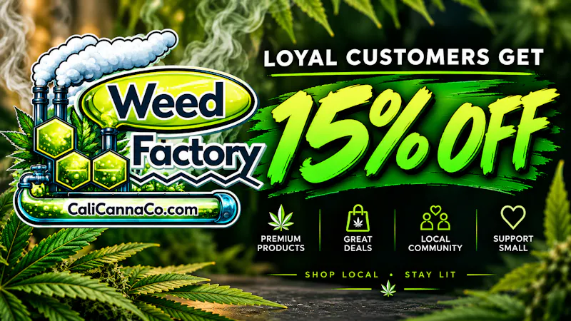 Cali Canna Company 15%OFF@WeedFactory