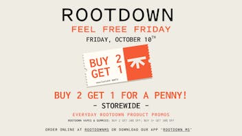 Rootdown - McComb Buy 2 Get 1 For a Penny!