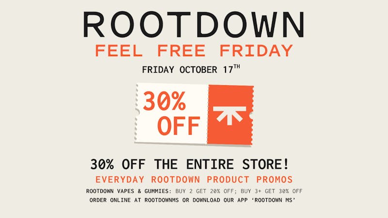 Rootdown - Richland 30% OFF Entire Store - Feel Free Friday!