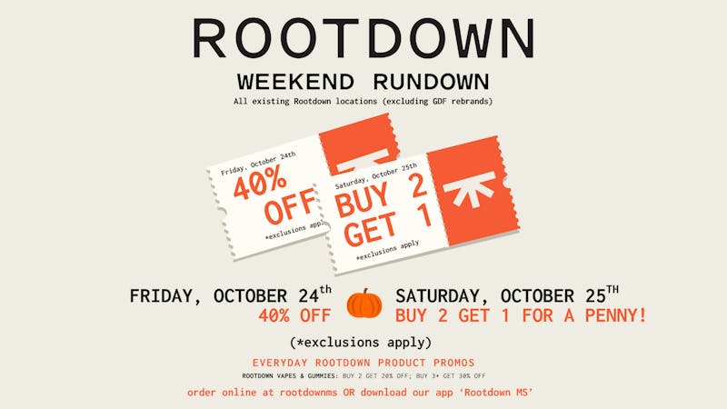 Rootdown - Gautier Friday 40% OFF | Saturday Buy 2 Get 1