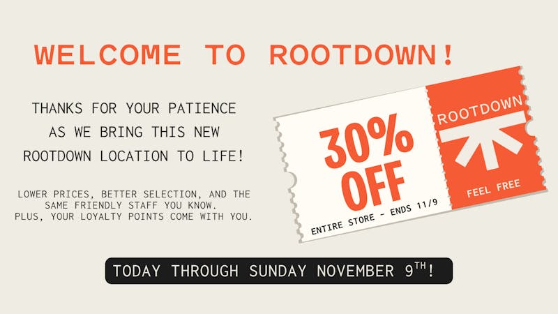 Rootdown - Olive Branch 30% OFF Storewide Sale!