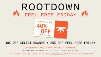Rootdown - Olive Branch 40% OFF Select Brands + 25% OFF Feel Free Friday!