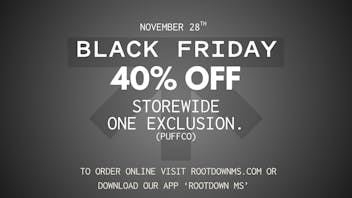 Rootdown - McComb 40% OFF Storewide - Black Friday