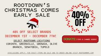 Rootdown - Grenada 40% OFF Christmas Comes Early (North)