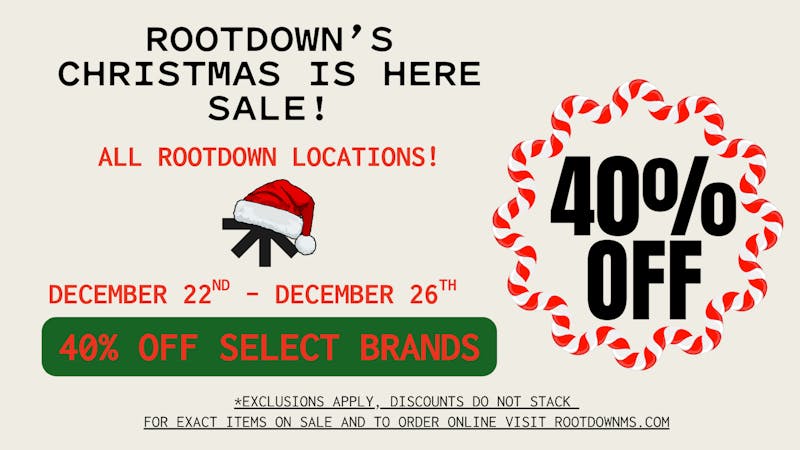 Rootdown - Tupelo 40% OFF Christmas Is Here SALE!