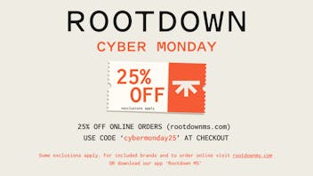 Rootdown - Canton 25% OFF Online Orders @ Rootdownms.com