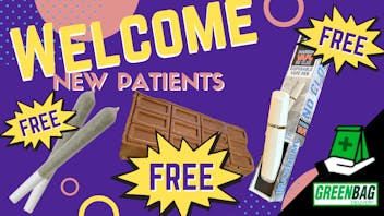 Green Bag Delivery New Patient Freebies!!!