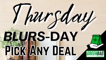 Green Bag Delivery Thursday BLURSday Pick Any Mon-Fri deal!!