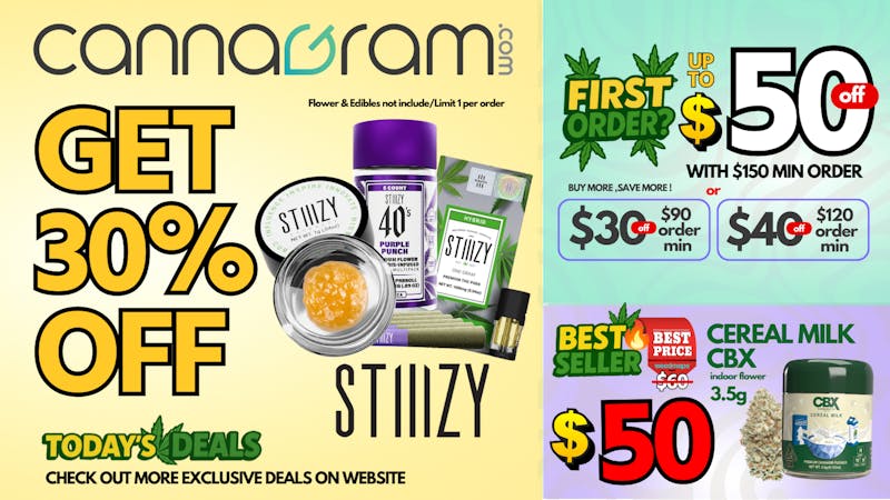Cannagram - City of Sacramento Get 30% Off All Stiiizy