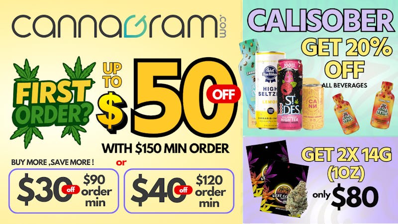 Cannagram - Citrus Heights Get $50 off your first order when you spend $150+