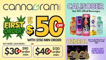 Cannagram - City of Sacramento Get $50 off your First Order when you Spend $150+