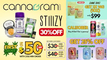 Cannagram Get $50 off your First Order when you Spend $150+