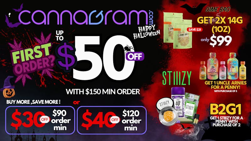 Cannagram - Arden-Arcade $50 Off Your First Order — When You Spend $150+