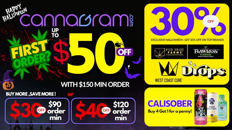 Cannagram - GraniteBay / Folsom $50 Off Your First Order — When You Spend $150+