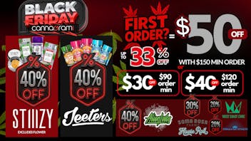 Cannagram Up To 33% First Order- Get $50 off - Spend $150