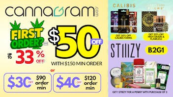 Cannagram - City of Sacramento Up To 33% First Order- Get $50 off - Spend $150