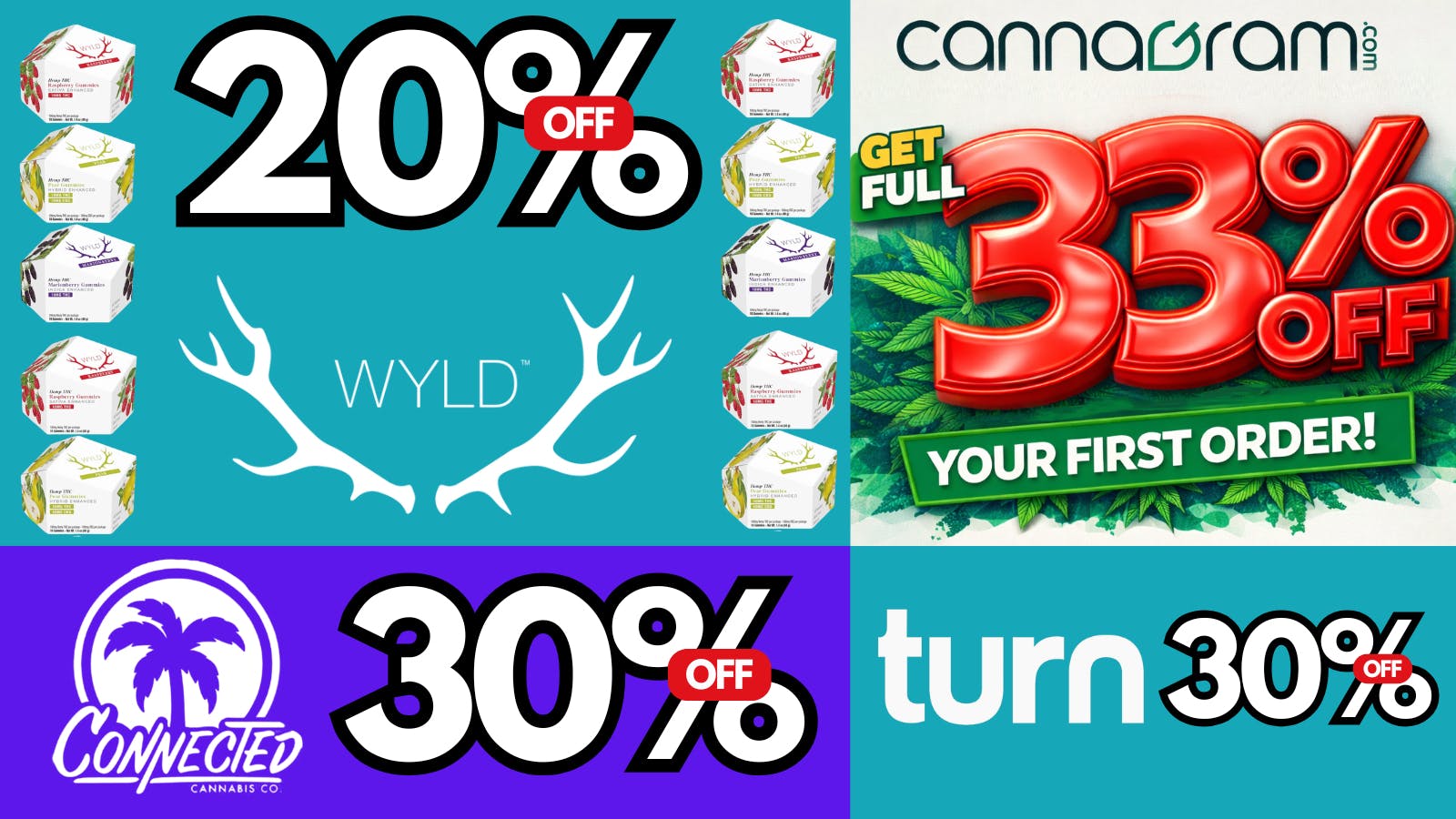 Cannagram Get 20% Off Wyld 🔥