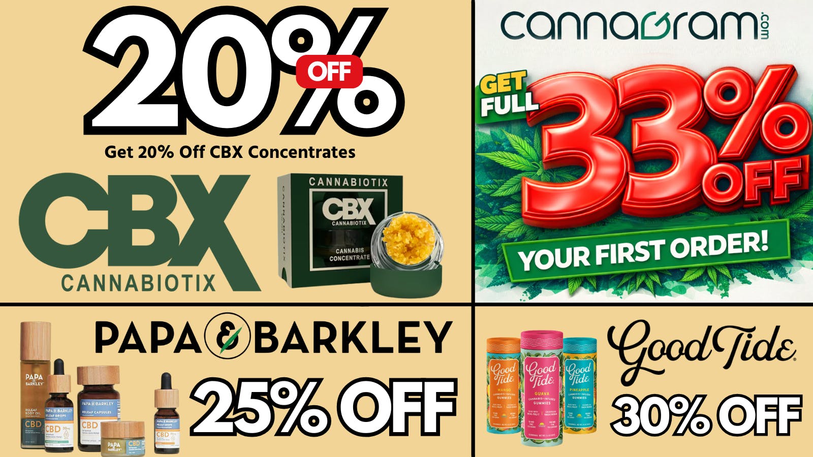 Cannagram - GraniteBay / Folsom Get 20% Off Cbx Concentrates