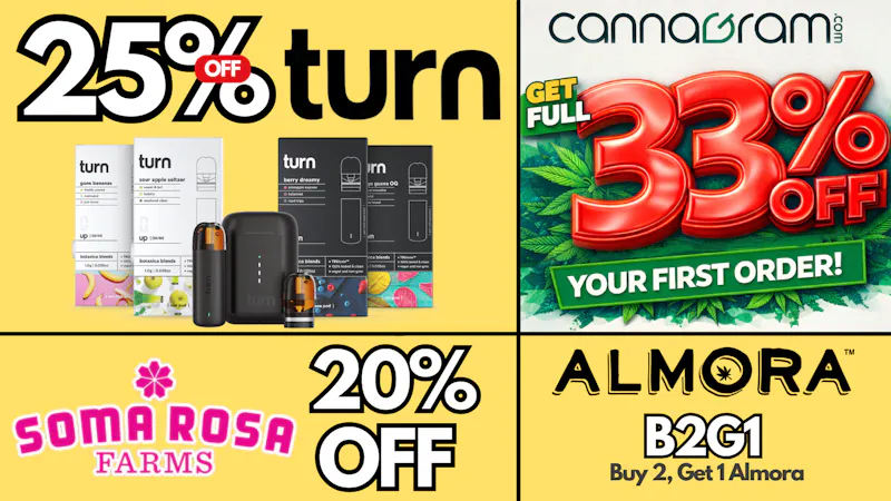 Cannagram - City of Sacramento Get 25% Off Turn