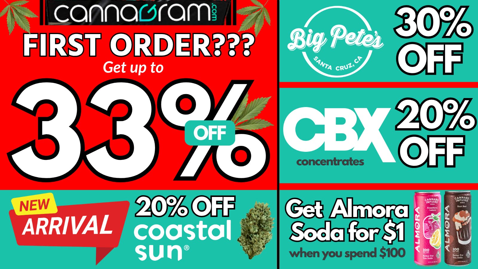 Cannagram 🔥 33% Off First Order 🔥