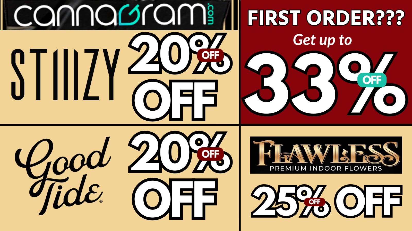 Cannagram - City of Sacramento Get 20% OFF Stiiizy Products!