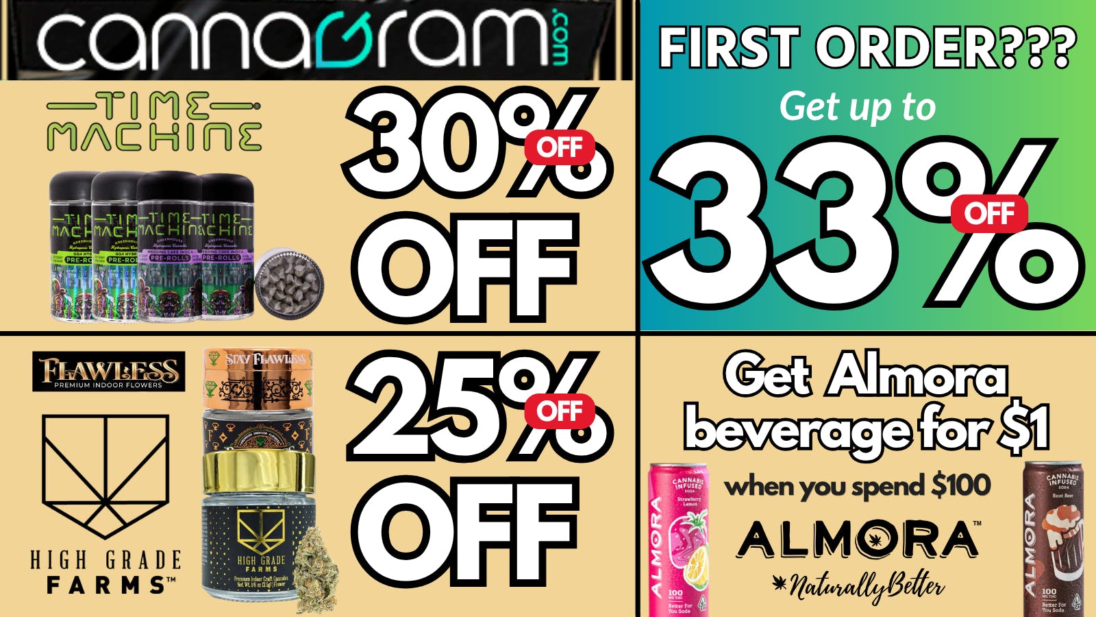 Cannagram - Citrus Heights Get 30% Off Time Machine 🚀