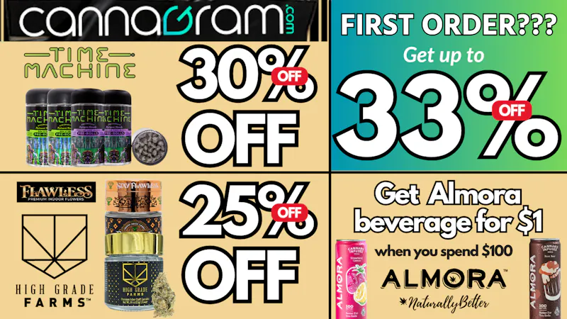 Cannagram - Citrus Heights Get 30% Off Time Machine 🚀