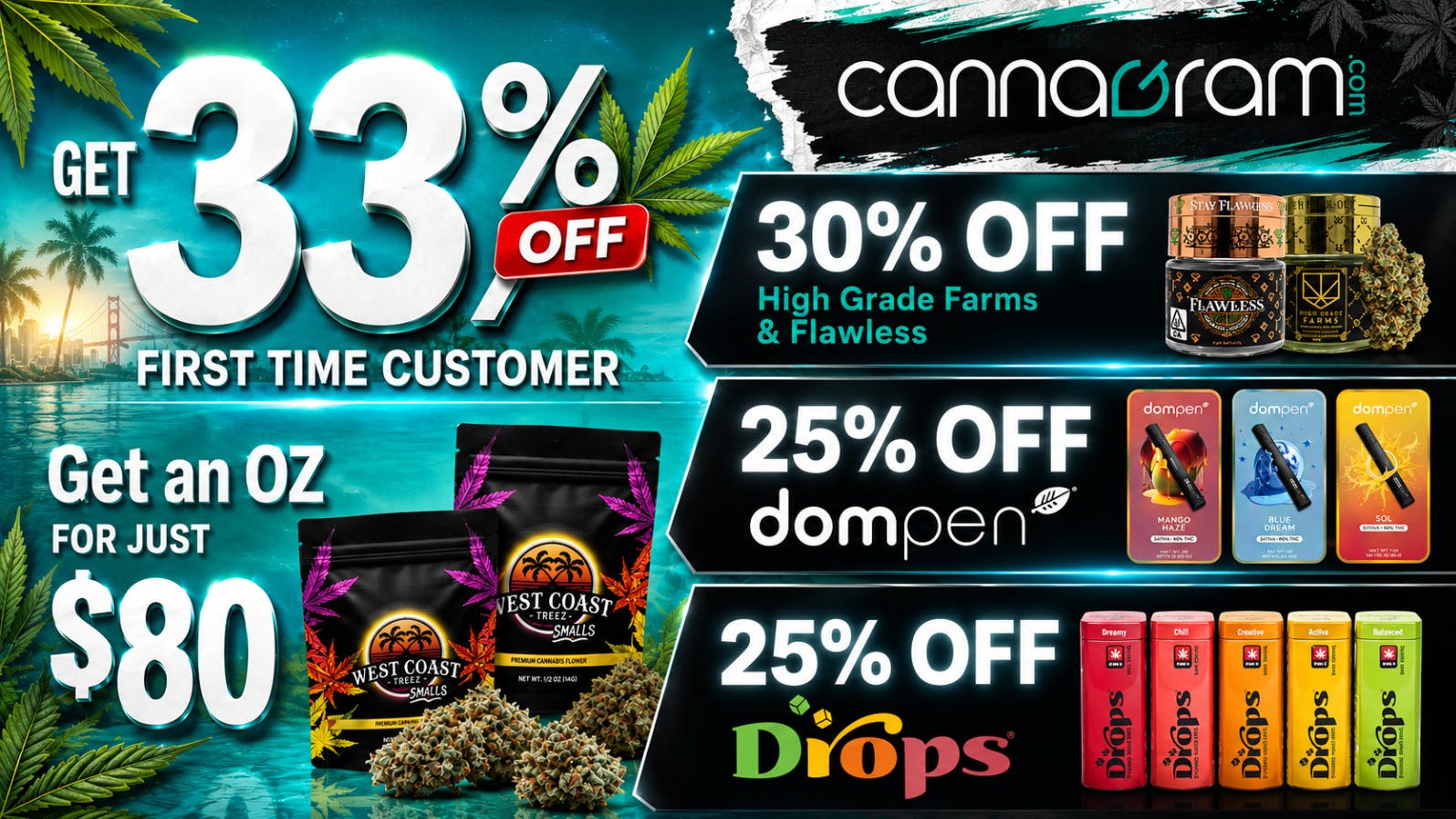 Cannagram 🔥 33% Off First Order 🔥