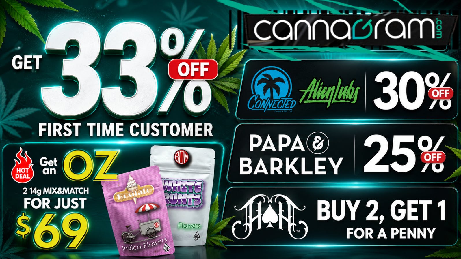 Cannagram - GraniteBay / Folsom 🔥🔥 33% Off First Order