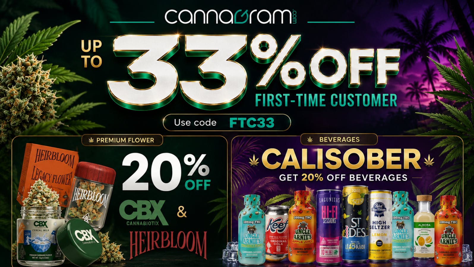 Cannagram - Citrus Heights 🟠 Get 20% Off CBX & Heirbloom 🟠