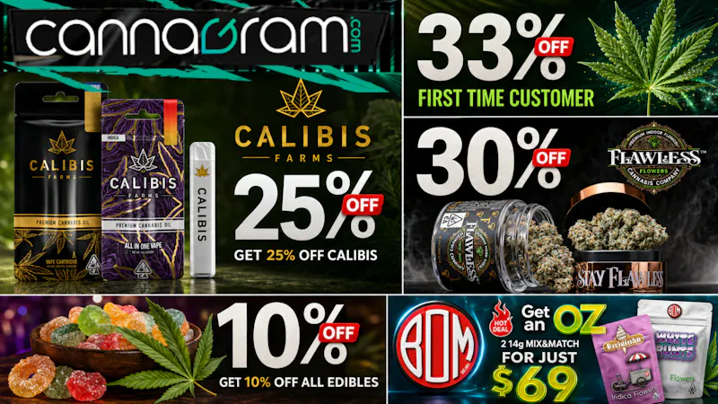 Cannagram - Citrus Heights Get 25% Off Calibis 💨