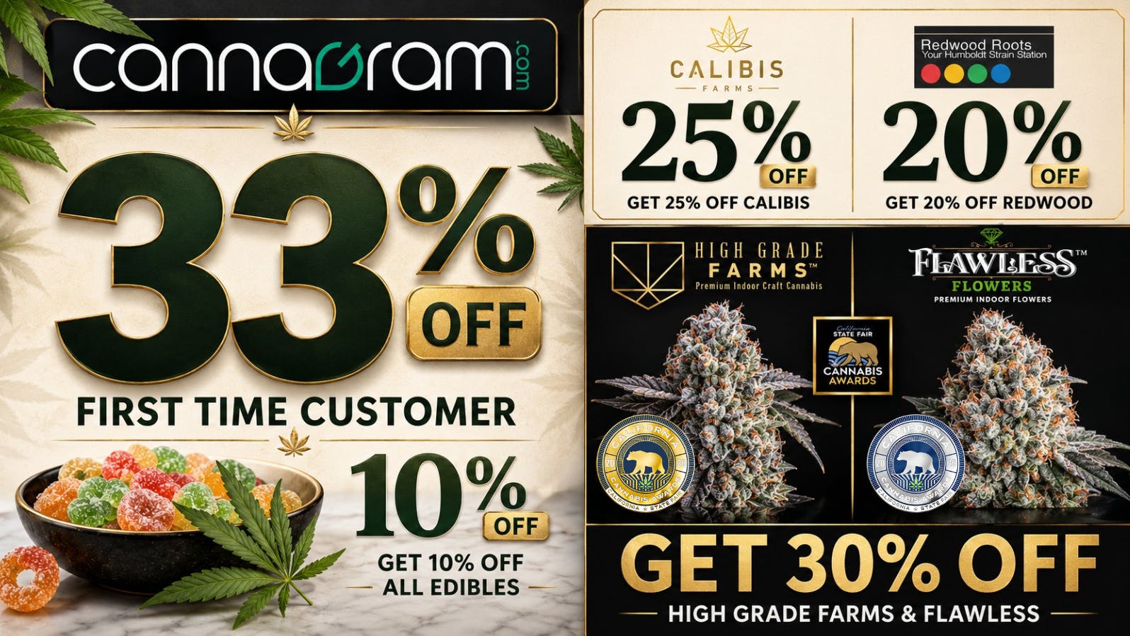 Cannagram - City of Sacramento 🔥 33% Off First Order🔥