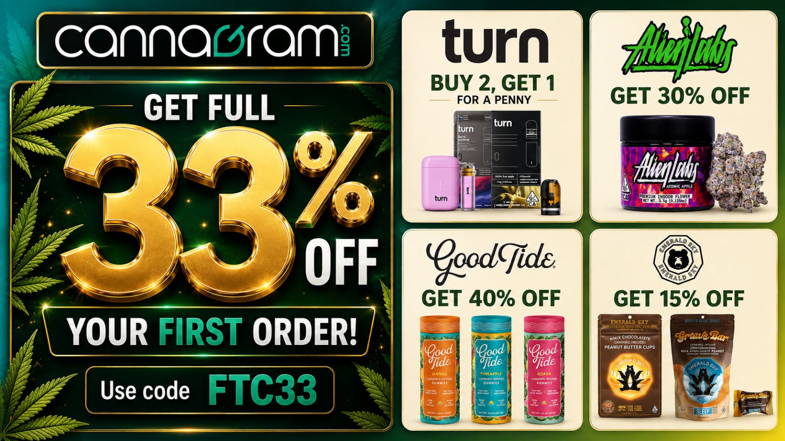 Cannagram - GraniteBay / Folsom 🔥 33% Off First Order🔥