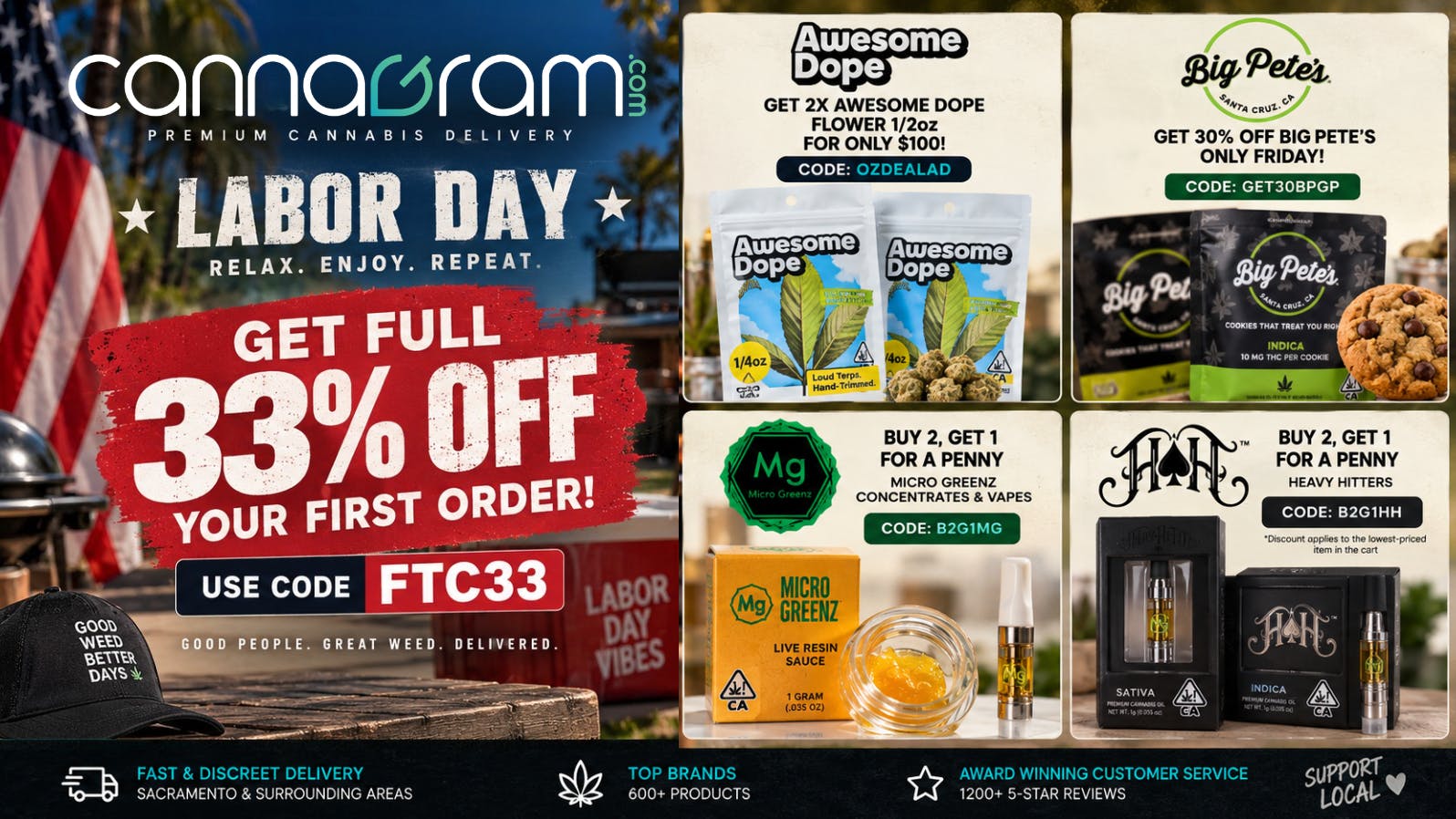 Cannagram - Roseville 🔥 33% Off First Order🔥