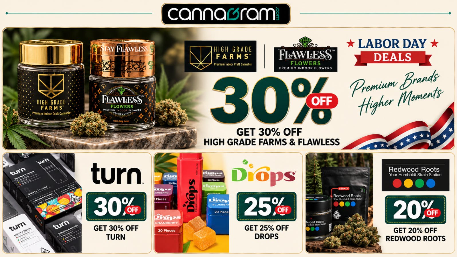Cannagram - Citrus Heights 🚀 Get 30% Off High Grade Farms & Flawless 🚀