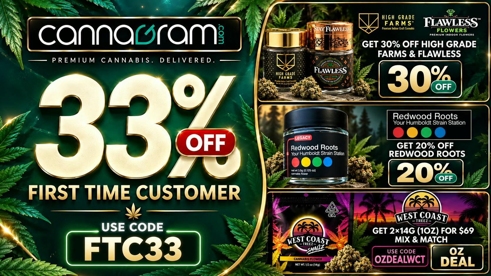 Cannagram - City of Sacramento 🔥 33% Off First Order🔥