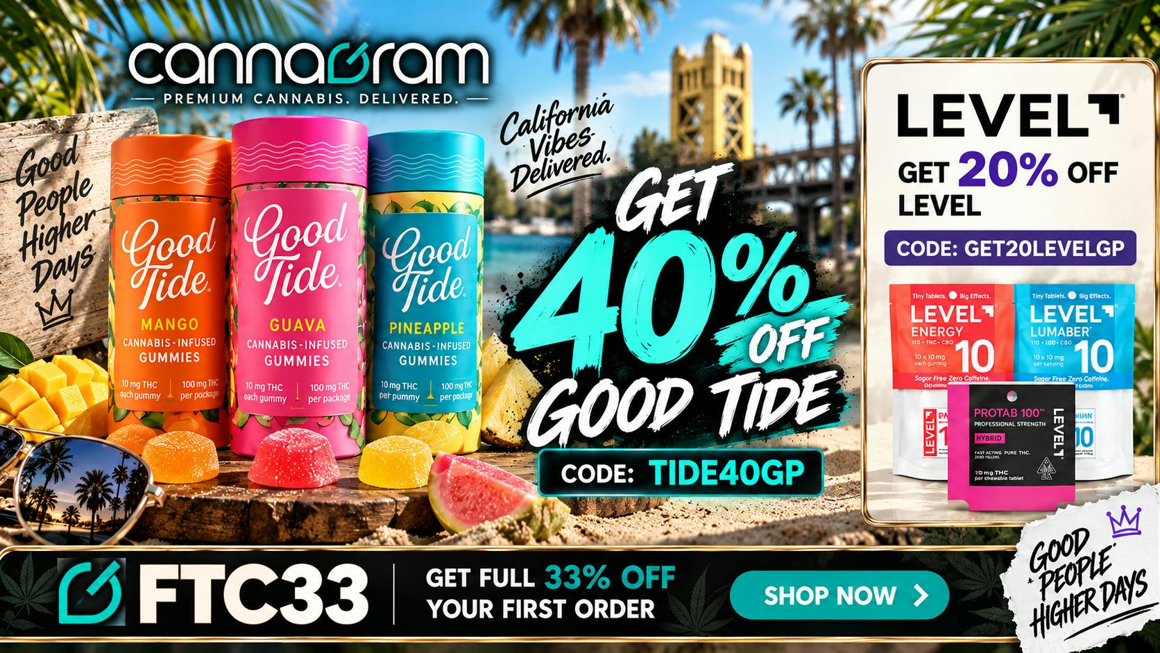 Cannagram - Roseville 🧊Get 40% Off Good Tide Gummies