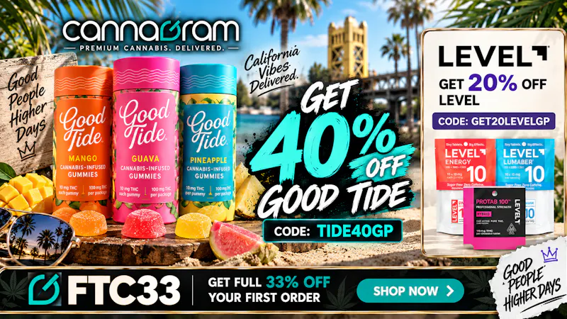 Cannagram - Roseville 🧊Get 40% Off Good Tide Gummies