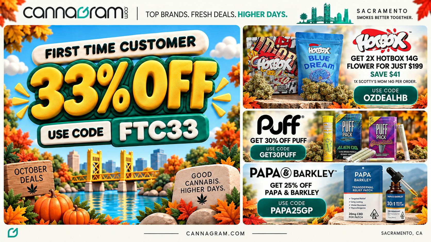 Cannagram 🔥 33% Off First Order🔥