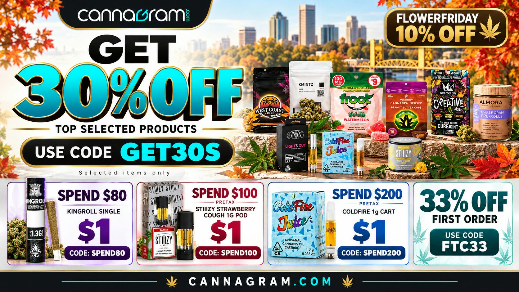 Cannagram - GraniteBay / Folsom 🔥Get 30% Off on Selected Products🔥